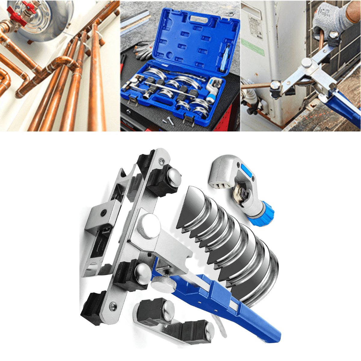 Refrigeration online pipe benders
