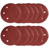 24 Pcs Sanding Discs Sander Paper for Drywall Sander 6-Hole