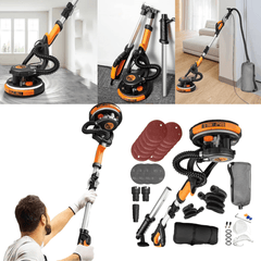 Electric Power Sander Floor Sander for Sheetrock Drywall Sander with Vacuum