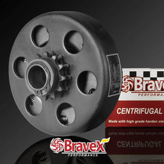 Bravex Centrifugal Clutch Go Kart Clutch 12 Tooth Mini Bike