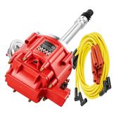 HEI Ignition Distributor 65K Coil with Spark Plug Wires 9000Rpm Small/Big Blocks
