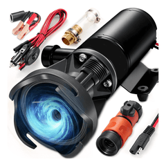 Bomba maceradora portátil RV de 12 V