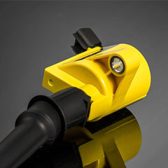 Bravex Ignition Coil Pack & Spark Plug Sp493 For Ford Lincoln Yellow