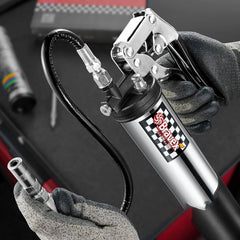 Bravex Grease Guns with 18inch Hose Pistol Grip Grease Gun 6000 PSI