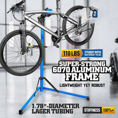Bike Repair Stand Bicycle Cycle Stand Bikes Racks for Maintenance Max 110lbs