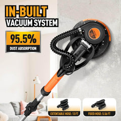 Electric Power Sander Floor Sander for Sheetrock Drywall Sander with Vacuum