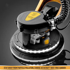 Electric Sander Drywall Sander with Vacuum for Floor Ceiling Popcorn 500-1800Rpm