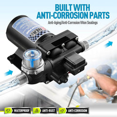 (Actualizado) Bomba de agua dulce RV 6.5 GPM