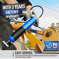Grease Guns with 27inch Grease Gun Hose Pistol Grip Grease Gun 14 OZ