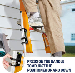 Adjustable Ladder Leveler Extension Ladder Stabilizer Feet Levelers for Stairs