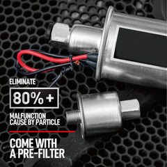 5-9 Psi Inline Electric Fuel Pump 12V Universal Low Pressure For Gas Diesel