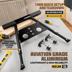 Ladder Stabilizer For Roof Ladder Standoff 22-29.5inch Extension Ladder