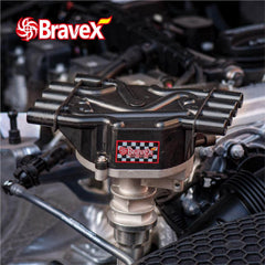 Bravex Ignition Distributor 5.0L 5.7L Models Small Block Black Cap