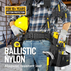Tirantes para cinturones de herramientas antidesgaste de 20 bolsillos