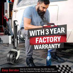 Trailer Jack Heavy Duty 2000lbs Boat Camper Stabilizer Jacks for 2.4-5.5 inch