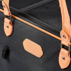 Cat Carrier Pet Carriers for Catit Small Dogs Up To 38 lbs With Wheels