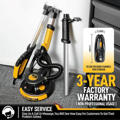 drywall sander with vacuum-dwsr-405