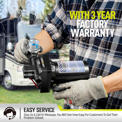 (Actualizado) Bomba de agua dulce RV 6.5 GPM