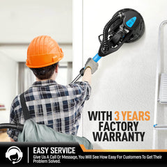 Drywall Sander with Vacuum Electric Sander Floor Sander 500-1800Rpm