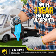 Bomba de agua para vehículos recreativos 12 CC 5,2 GPM