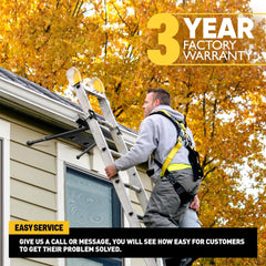 Ladder Stabilizer For Roof Ladder Standoff 22-29.5inch Extension Ladder