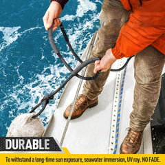 Dock Lines Boat Rope Anchoring Rope Marine Rope 2 Pack