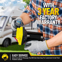 6Gpm Water Pump in RV 12V Waterpump 70Psi for Camper RV Pump