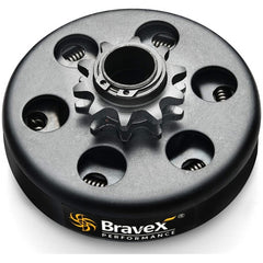 Bravex Centrifugal Clutch Go Kart Clutch 3/4" Bore 10 Tooth For Kart Mini Bike