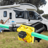 6Gpm Water Pump in RV 12V Waterpump 70Psi for Camper RV Pump