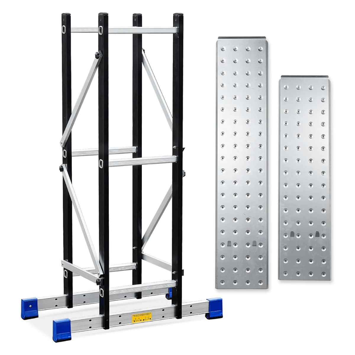 Work Platform Scaffolding Platform Work with Folding Step Ladder