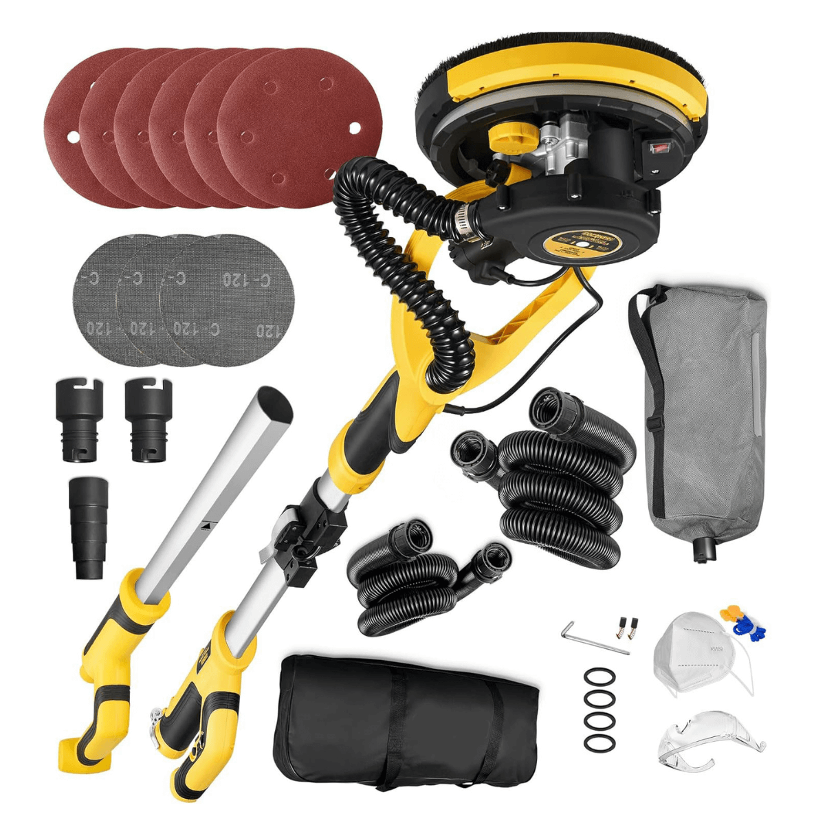 Electric Sander Drywall Sander With Vacuum Floor Sander Popcorn Ceiling