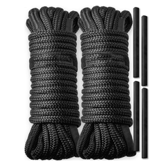 Dock Lines Boat Rope Anchoring Rope Marine Rope 2 Pack