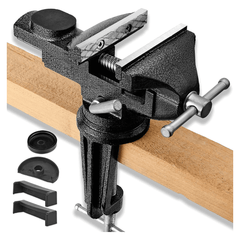 3.2inch Bench Vise Tabletop Vice Clamping Vice Woodworkers Vise for DIY