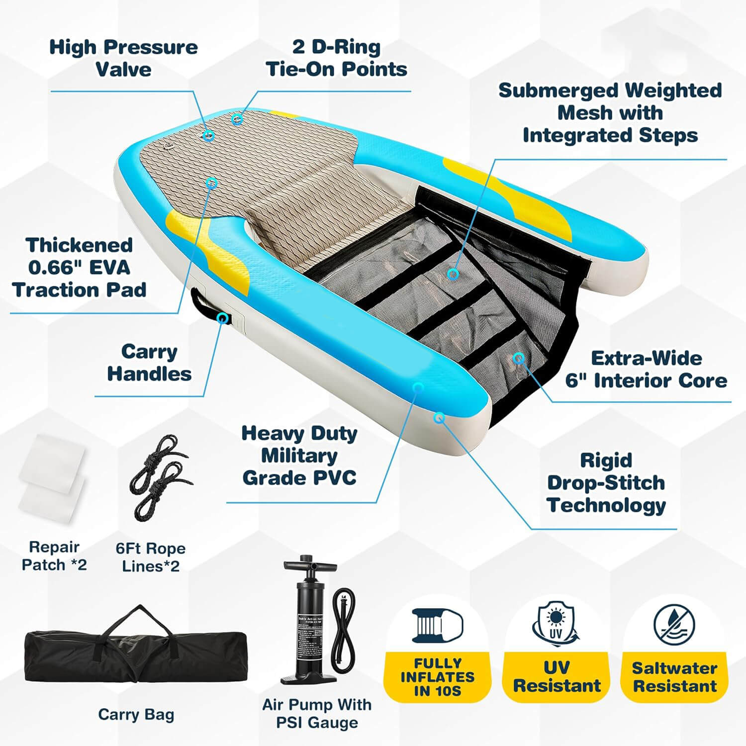 Dog Ramp For Swimming Pool, Pool Ramp For Dogs 220lbs Dog Boat Ramp