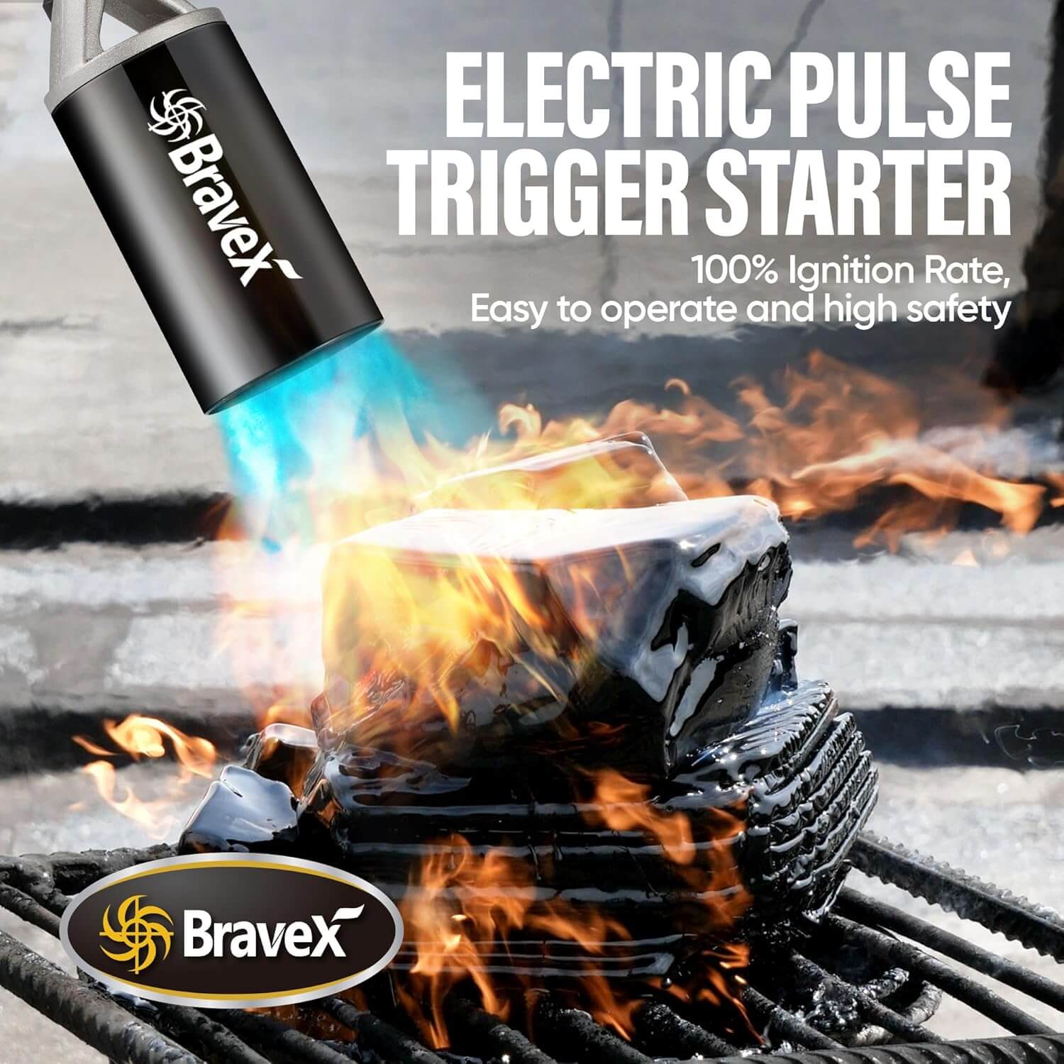 Bravex Propane Torches Electric Automatic Ignition Weed Torch Roofing Torch