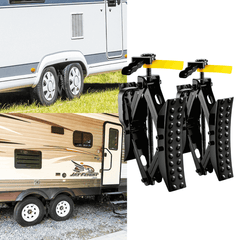 X Chock Wheel Chocks Wheel Stabilizers for Travel Trailers 29000 lbs Vehicles