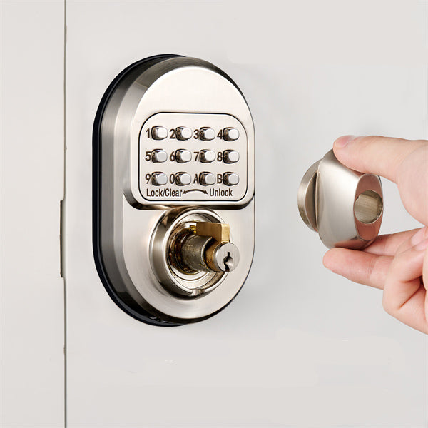 Commercial Door Locks Compatible With SC1 Keyways Keyless Deadbolt